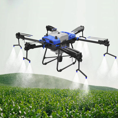 Drones de pulverización para fertilizantes y tanques de agua granulares de 60L Pulverizador de UAV agrícola de precisión