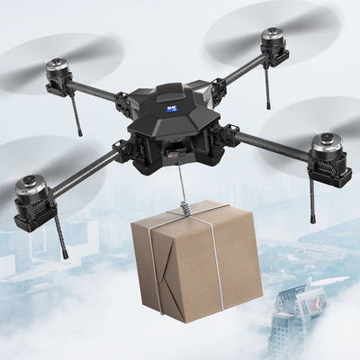 UAV de carga útil 10KG / 10KM / 30 minutos / Iluminación nocturna y doble gancho de fondo Lanzador de drones