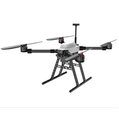 Drone portátil plegable de 15 pulgadas FPV Carga útil 1 kg 5.8G 2.5W VTX con control remoto