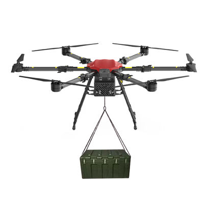 Carga útil de 30 kg 6 Ejes Drone de entrega a larga distancia para transporte de carga Drone de elevación pesada