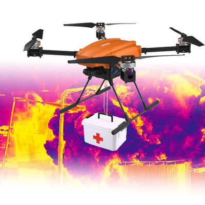 Drone UAV industrial con visión térmica y nocturna 2.7K 30FPS doble cámara Drone de helicóptero