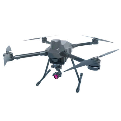 Dron de búsqueda y rescate ZAi con foco y altavoz para situaciones de emergencia