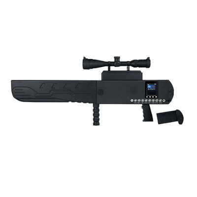Buen precio 200 W de alta potencia de supresión Drone Gun Jammer con rango de interferencia de 1,5 ̊2 km y defensa de espectro completo de 8 bandas en línea